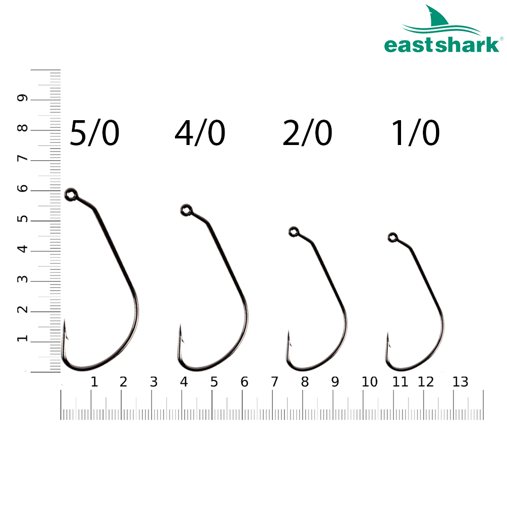 Крючки офсетные 5169  № 1/0