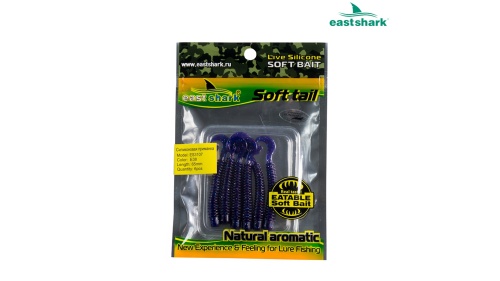 Силиконовая приманка ES3107 65 мм (6 шт/уп) color: E38