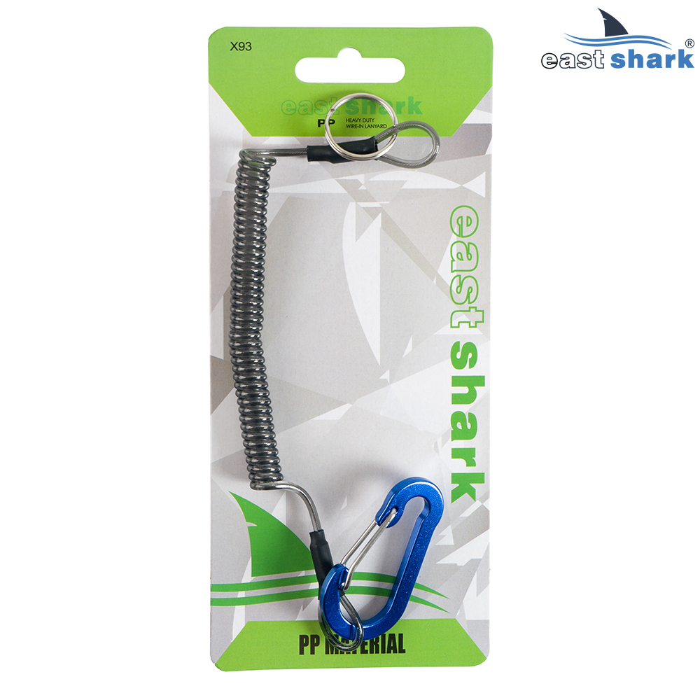 Поясной карабин EastShark X 93 синий