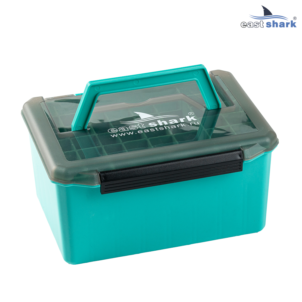 Коробка для воблеров EastShark pj-060 цвет бирюзовая