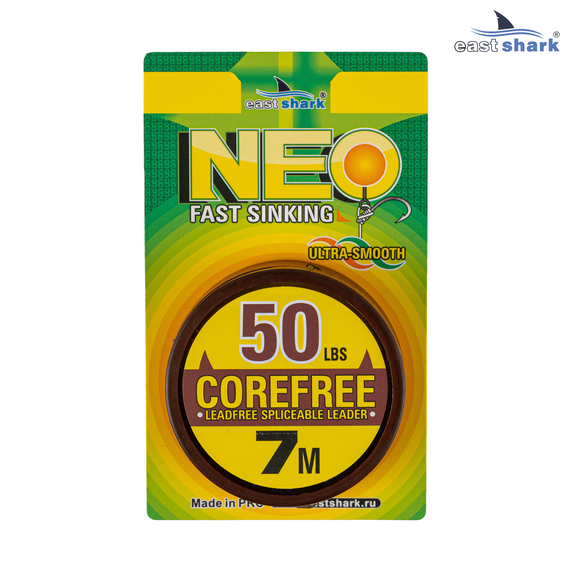 Лидкор без сердечника ES COREFREE BROWN 50 LB 7 м