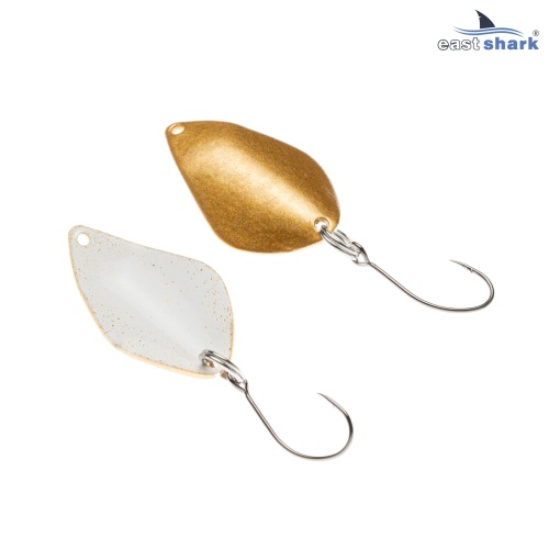 Блесна колеблющаяся EastShark Area Trout 1,8 г Gold (уп. 3 шт) 