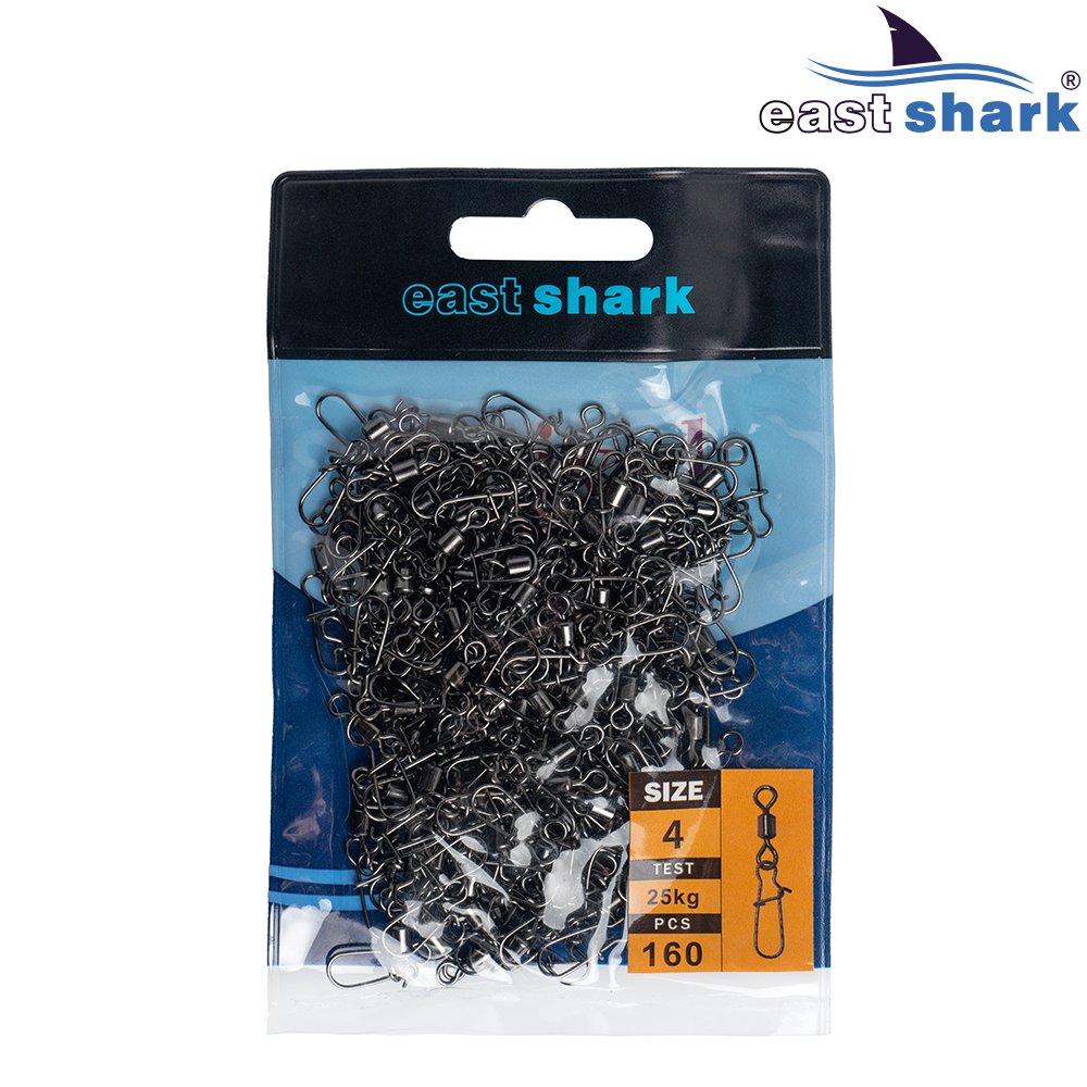 Вертлюг + карабин Американка техническая упаковка 140 шт №3