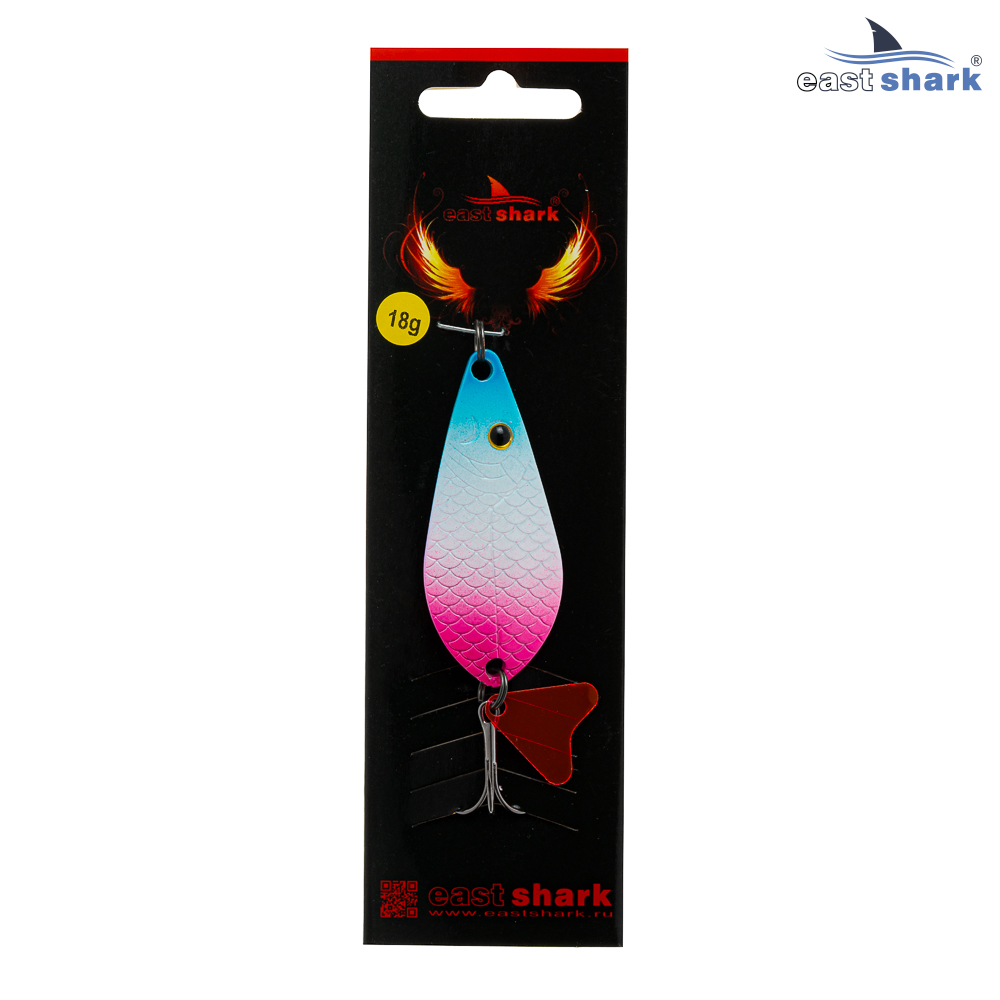 Блесна колеблющаяся (уп./5шт.) EastShark Atomic 18 грамм col.#066