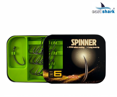 Крючки тефлон ES 2026 SPINNER № 4 (12шт)
