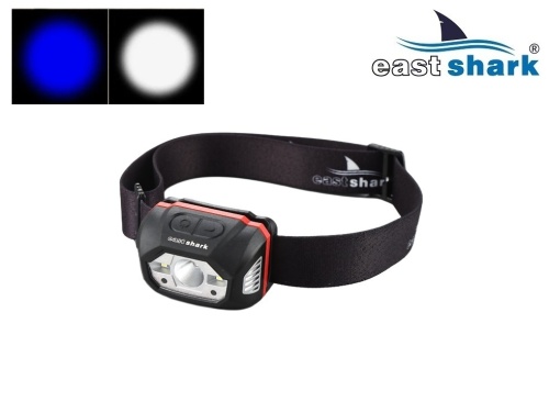 Фонарь налобный EastShark SLS-37533 синий свет