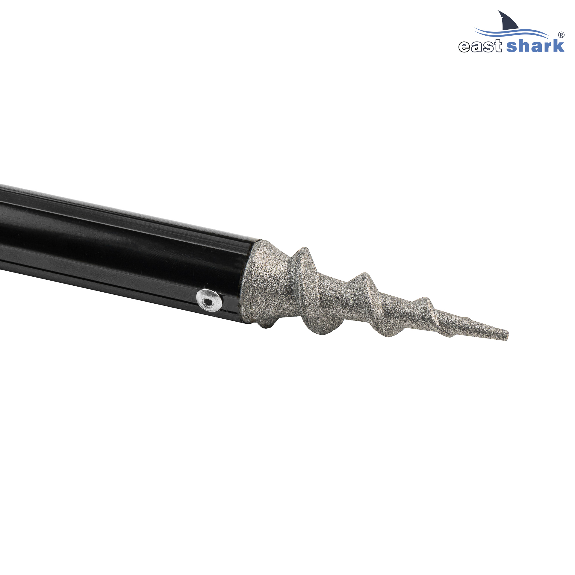 Подставка под сигнализатор с буром и зажимом 1,2 м "толстая"