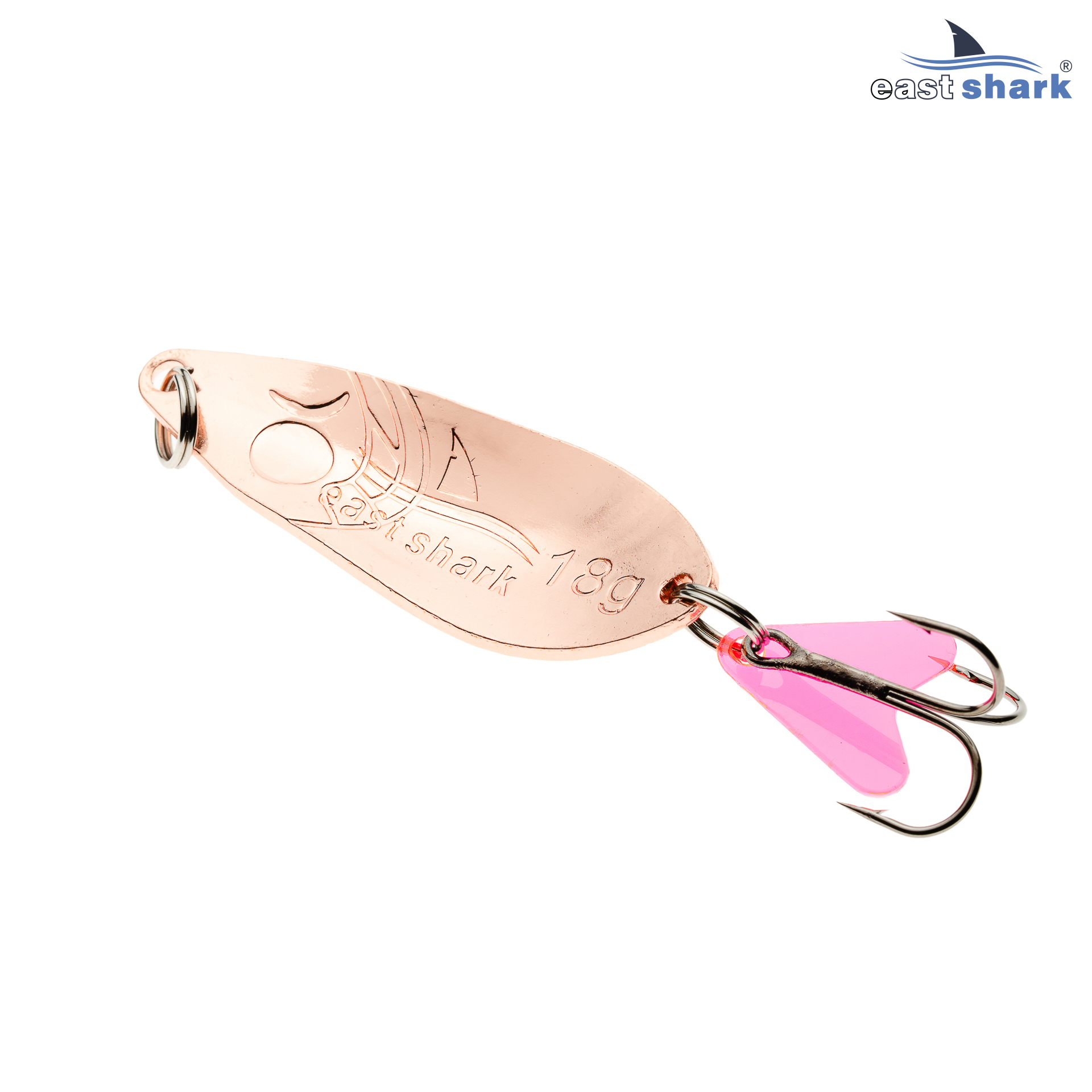 1022 Блесна колеблющаяся ES Worthy 10 г 52 мм #02