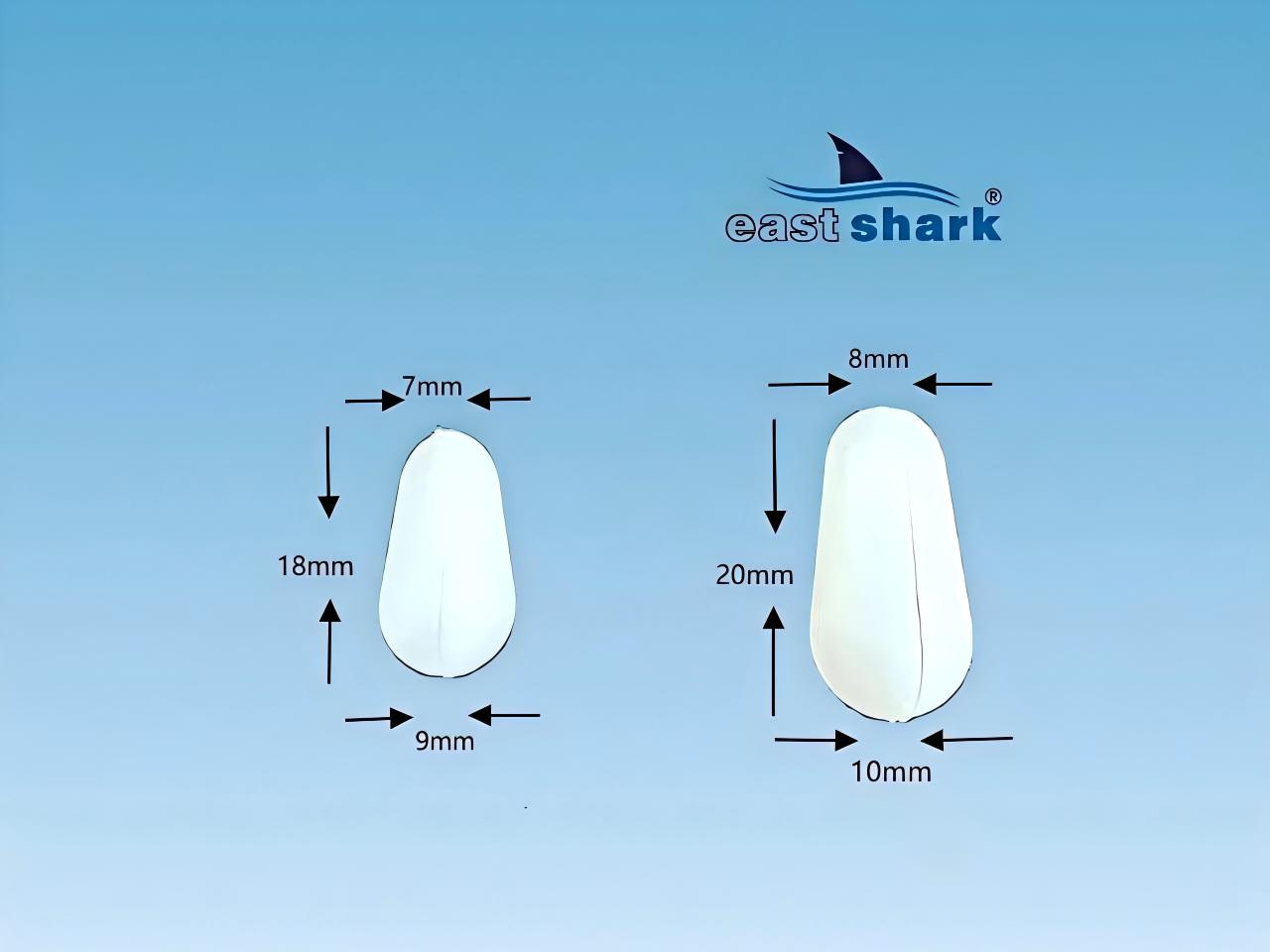 Поплавок пенопластовый средн. (упаковка 50шт)