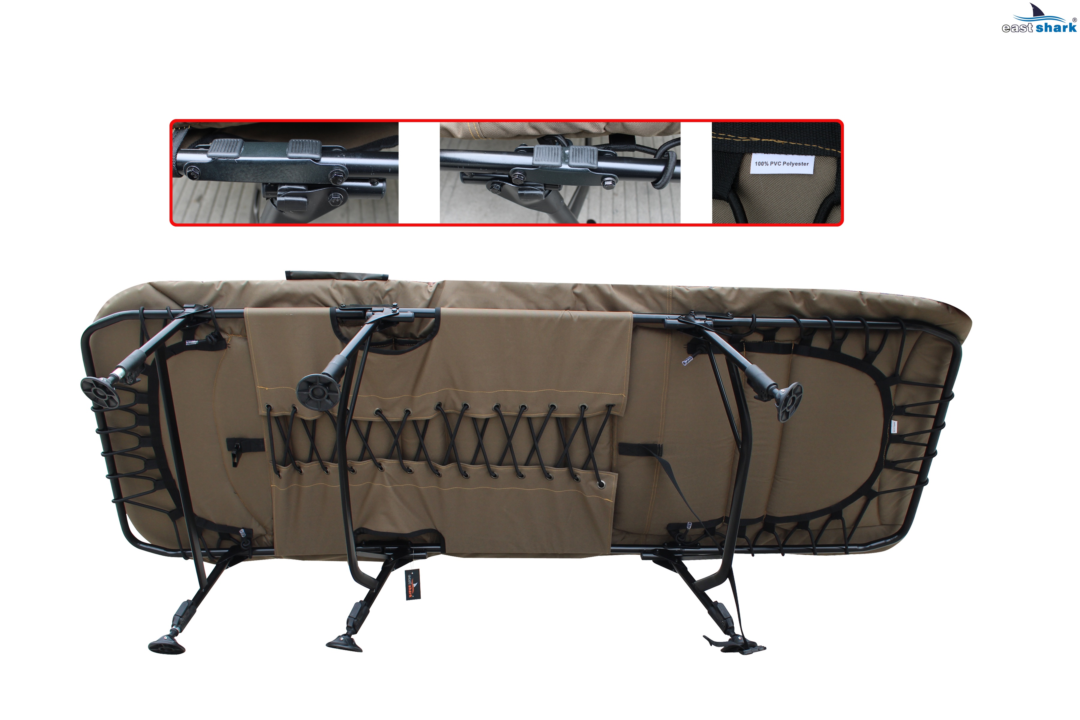 Раскладушка EastShark 059 DEF CAMO