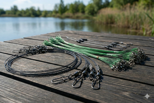Поводки спиннинговые 