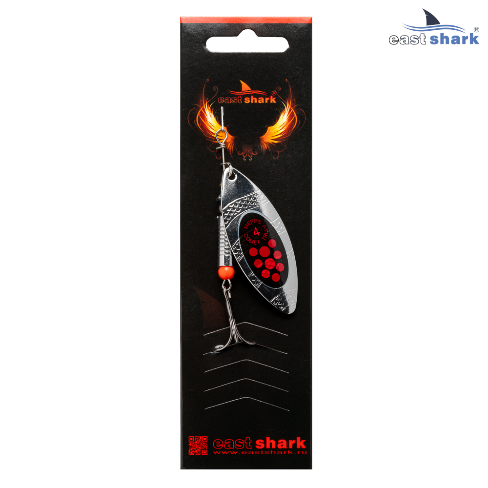 Блесна вращающаяся (уп./5шт.) EastShark Longer размер-4 col.#607