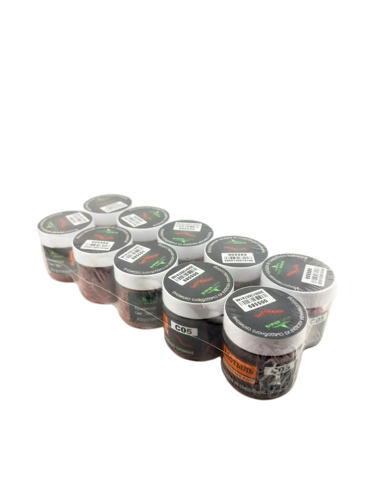 Искусственная насадка Мотыль EastShark 15 мм C05 (уп.10шт)