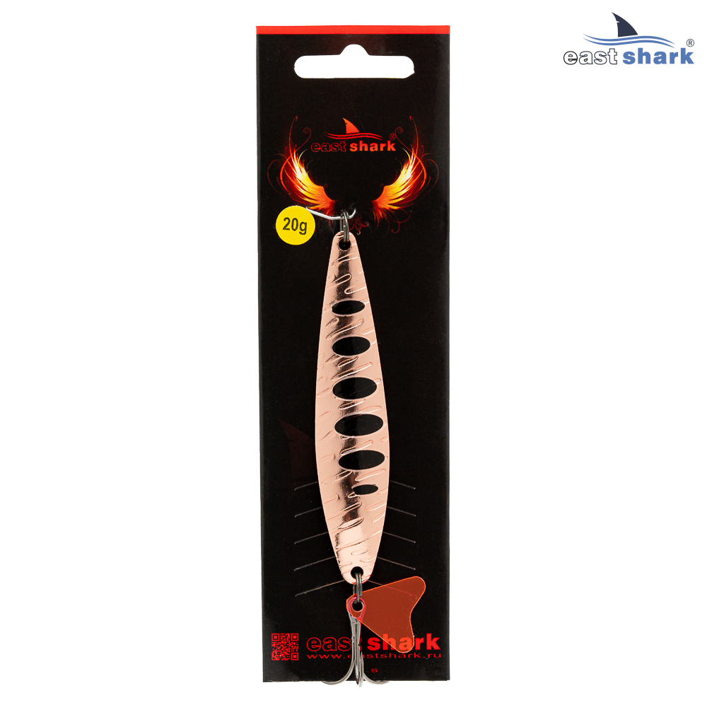 Блесна колеблющаяся (уп./5шт.) EastShark Narrow 20 грамм col.#216