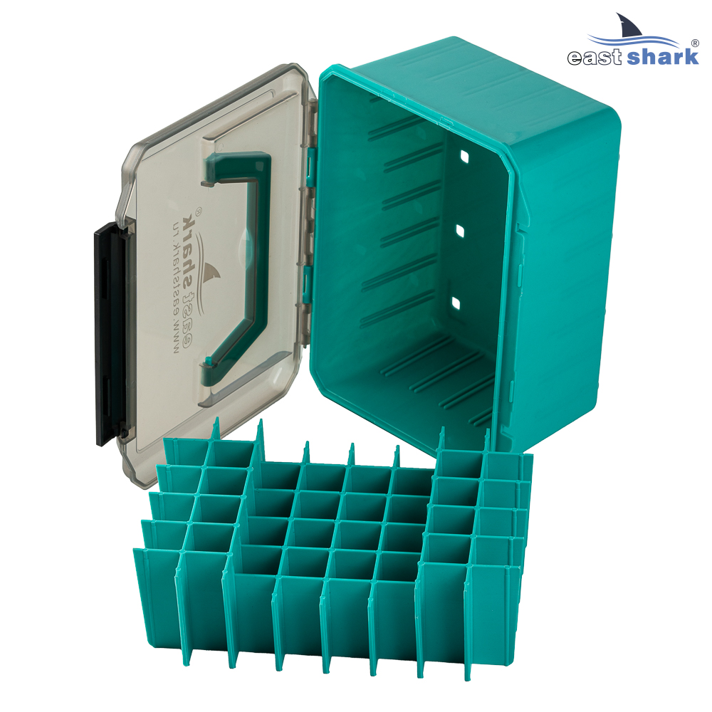 Коробка для воблеров EastShark pj-060 цвет бирюзовая