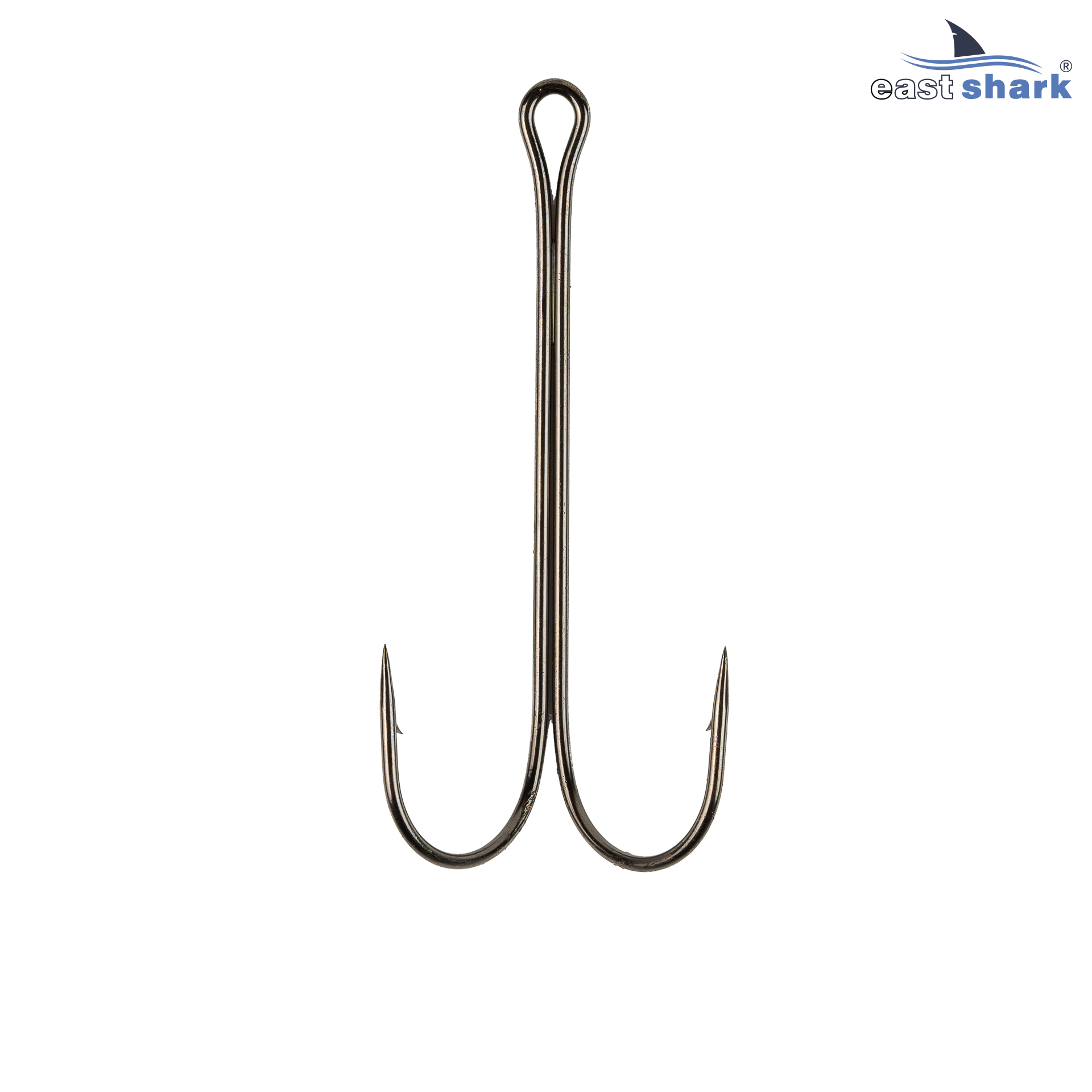 Крючок двойной EastShark Double Hook Long Shank №1/0 (уп.5 шт)