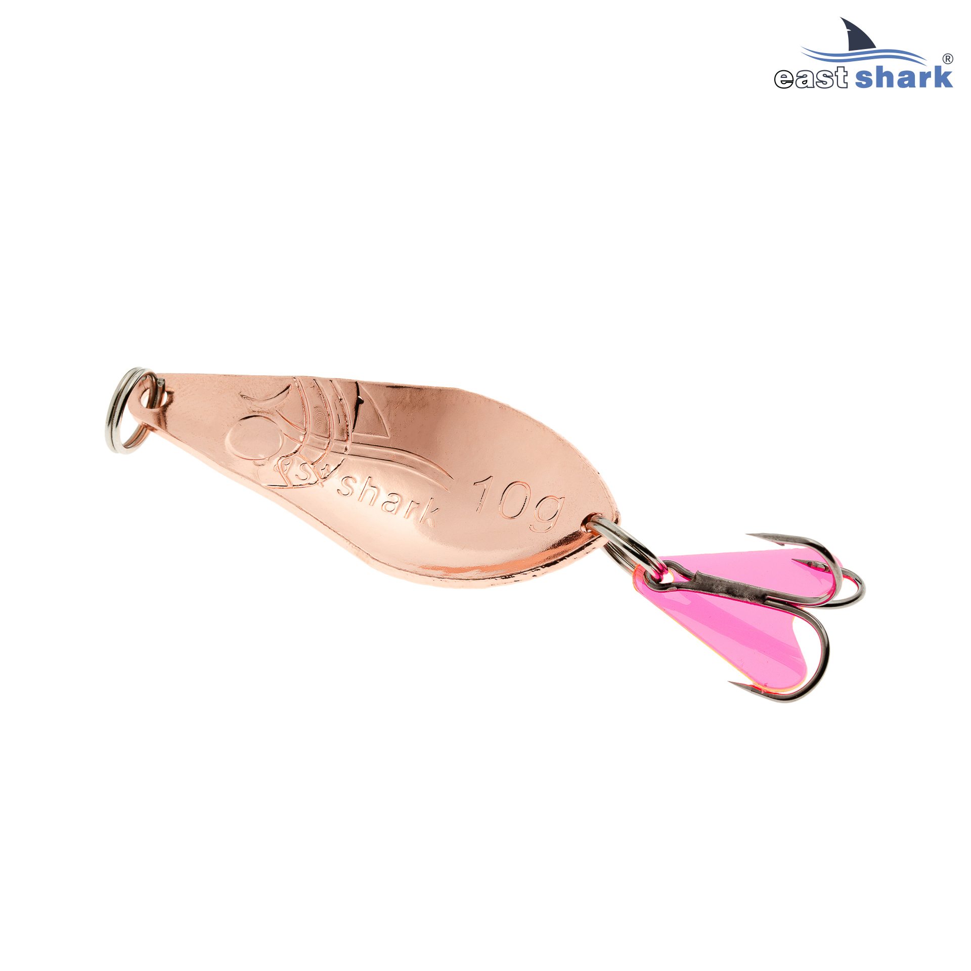 1021 Блесна колеблющаяся ES Atom 10 г 50 мм #02