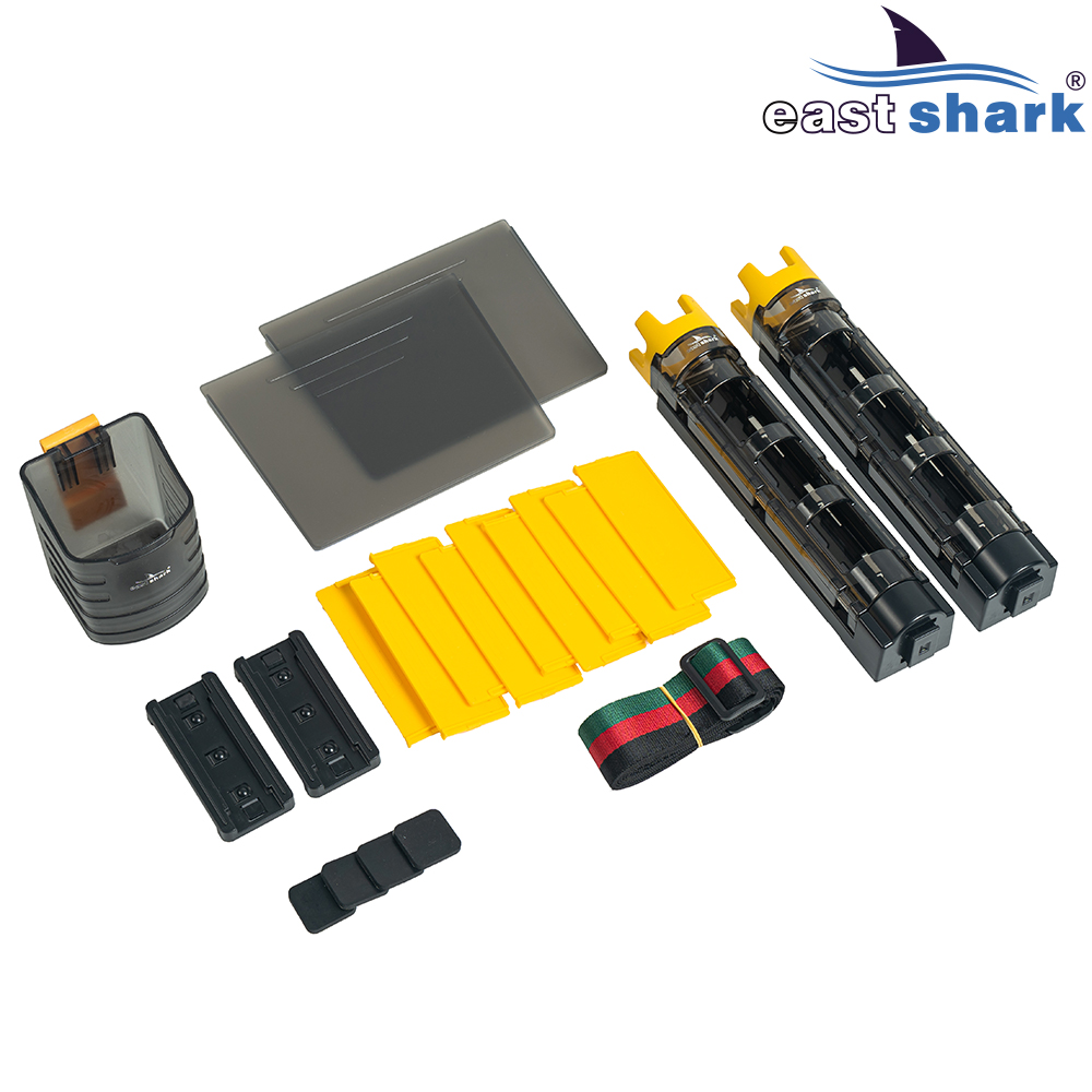 Ящик рыболовный EastShark MB-707 желтый большой