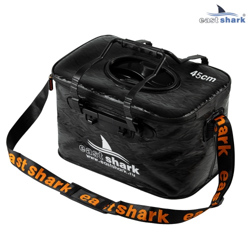 Мягкое ведро контейнер EastShark для живца D45