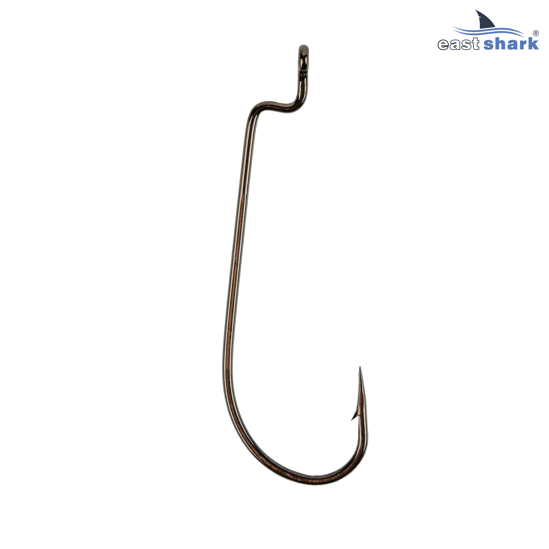Крючок офсетный EastShark  Offset Shank №4/0 (уп.5 шт)