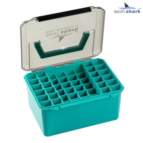 Коробка для воблеров EastShark pj-060 цвет бирюзовая