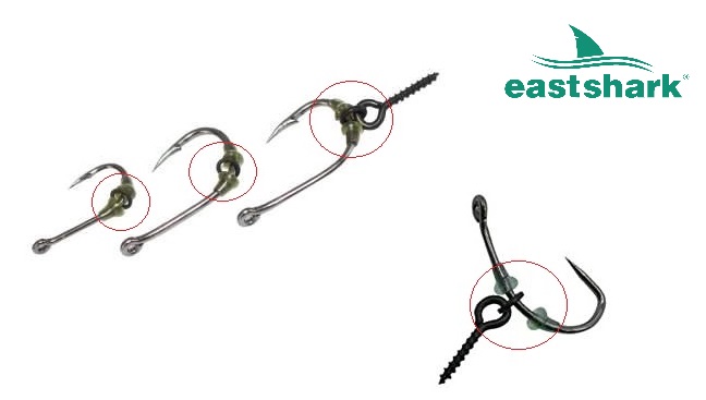 Стопор-фиксатор на крючок EastShark зеленый XA-9054-20