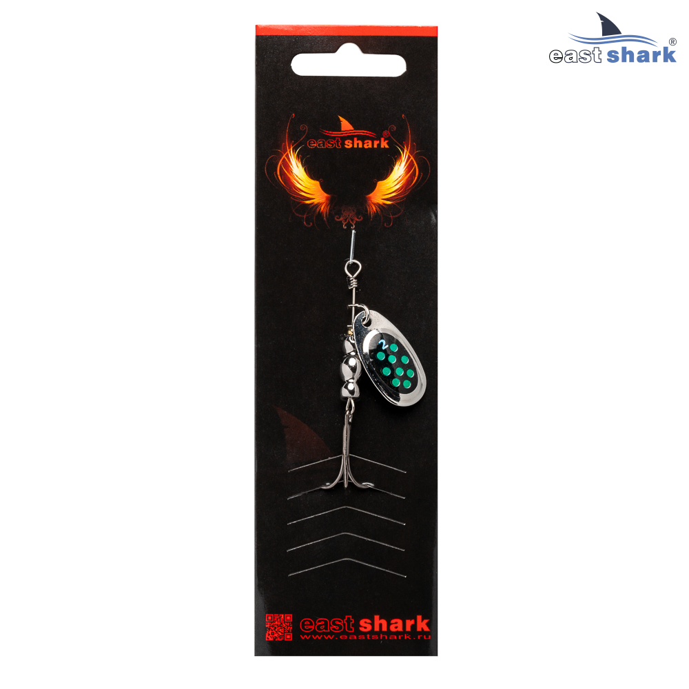 Блесна вращающаяся (уп./5шт.) EastShark Screw размер-2 col.#720