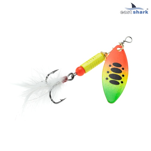 Блесна вращающаяся (уп./5шт.) EastShark Zander размер-1 (5 грамм) col.#540
