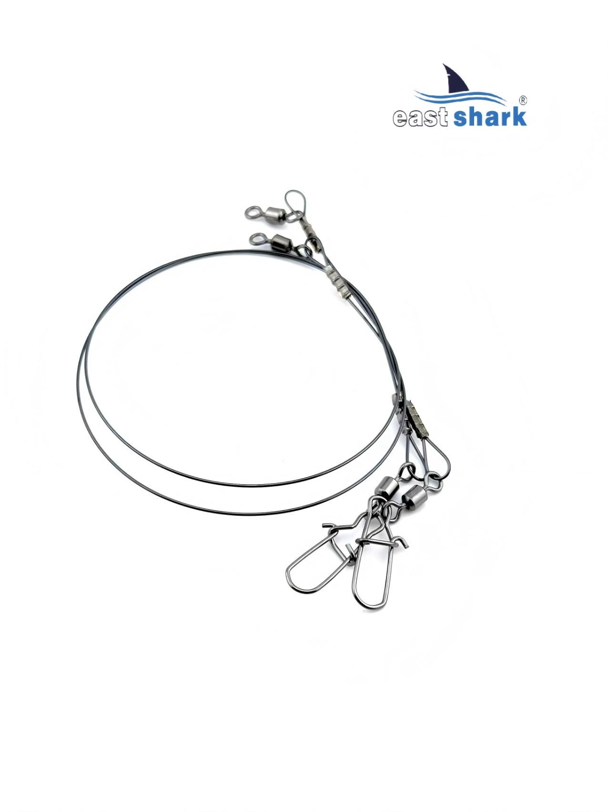 Титановый поводок EastShark ультражесткий 0.6*13см