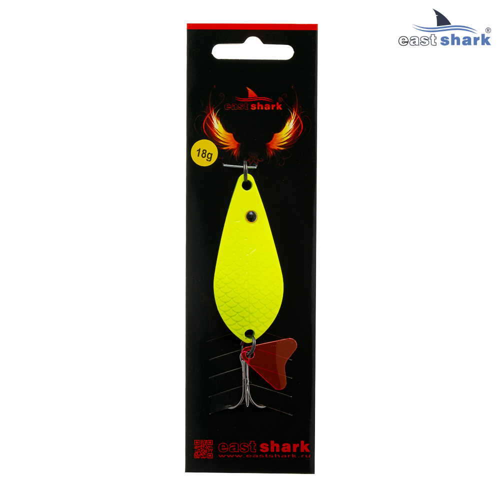 Блесна колеблющаяся (уп./5шт.) EastShark Atomic 18 грамм col.#053