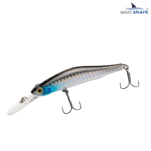 Воблер EastShark Croofed 8см. 9г. 1-2m Suspend col.#002