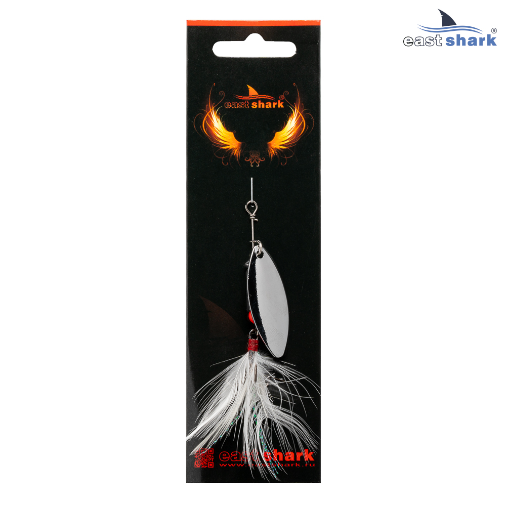 Блесна вращающаяся (уп./5шт.) EastShark Zander размер-1 col.#520