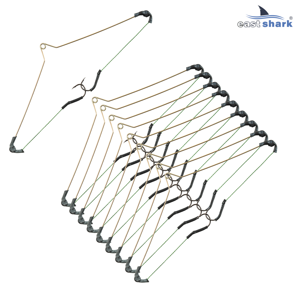 Коромысло оснащенное 2 крючка №8 (уп./10шт.)