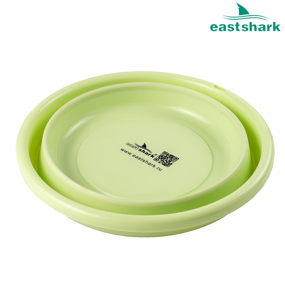 Таз EastShark ES складной d 20 зеленый