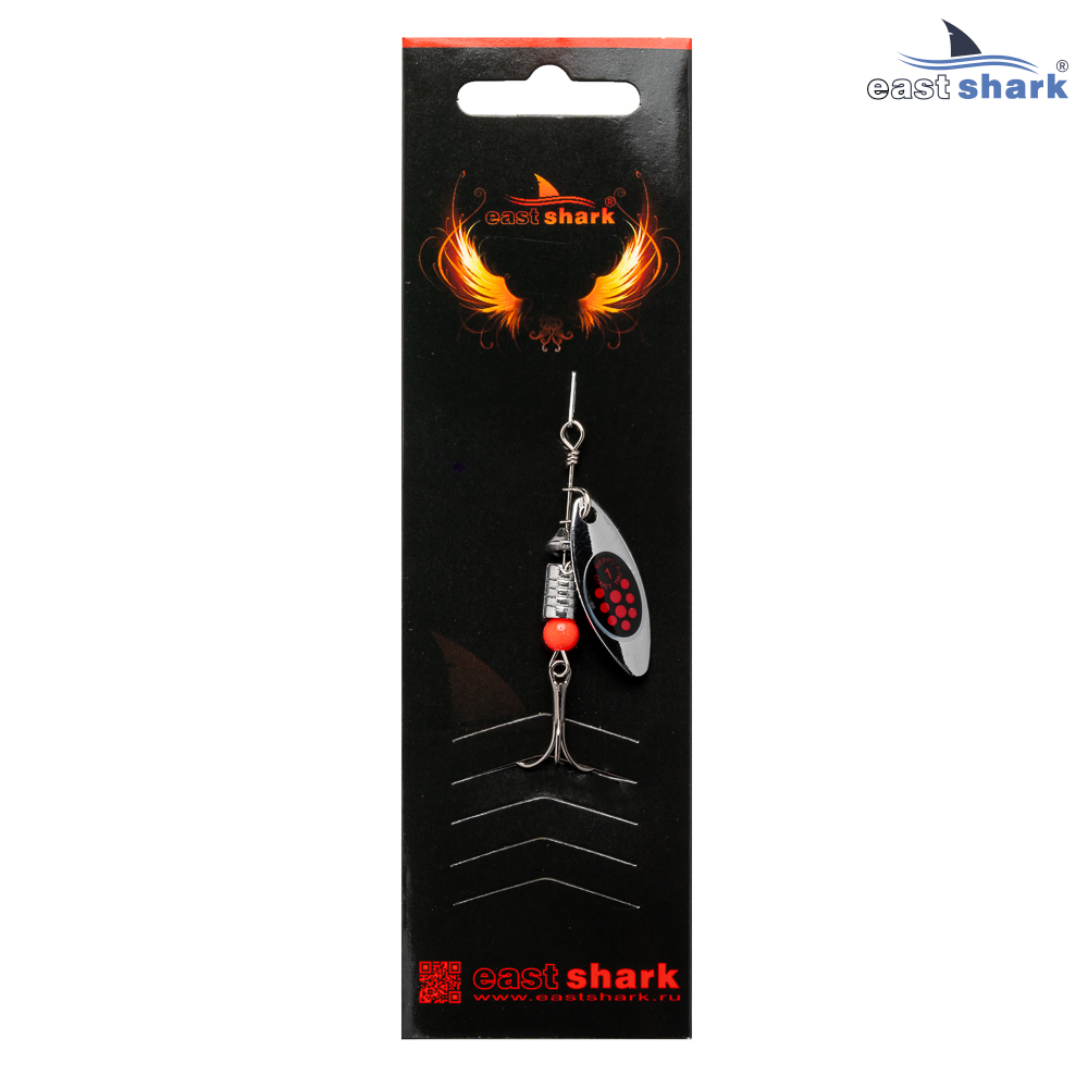 Блесна вращающаяся (уп./5шт.) EastShark Longer размер-1 col.#607
