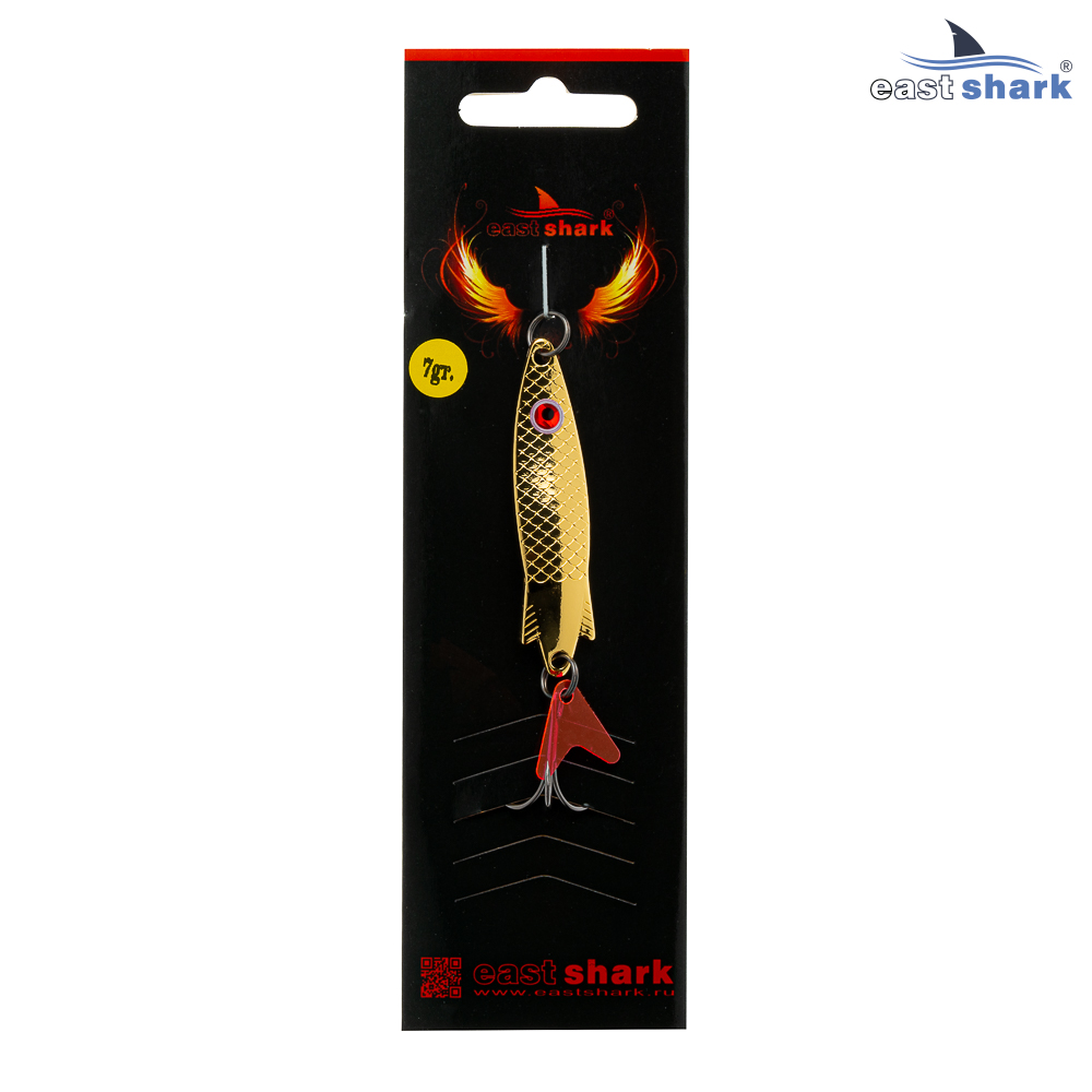 Блесна колеблющаяся (уп./5шт.) EastShark Toddy 7 грамм col.#448