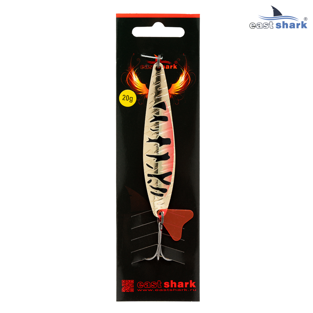 Блесна колеблющаяся (уп./5шт.) EastShark Narrow 20 грамм col.#239