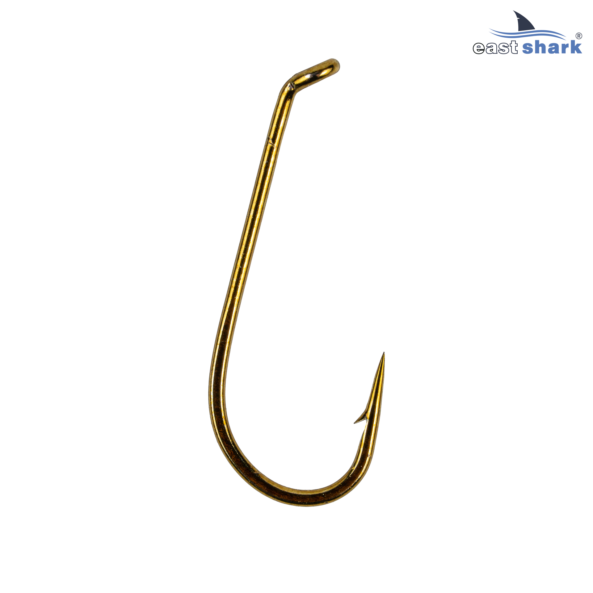 Крючок одинарный EastShark Fly Hook №10 (уп.10 шт)