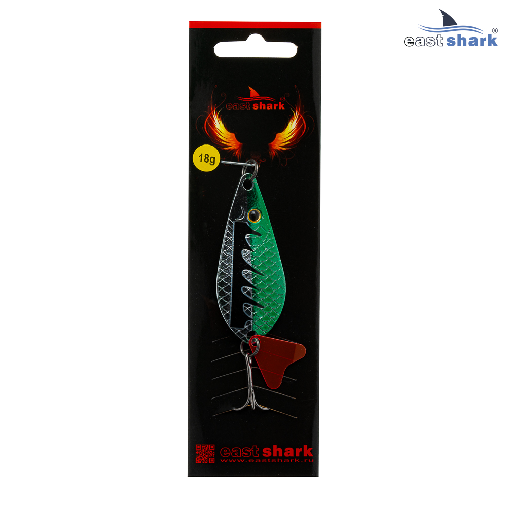 Блесна колеблющаяся (уп./5шт.) EastShark Atomic 18 грамм col.#060