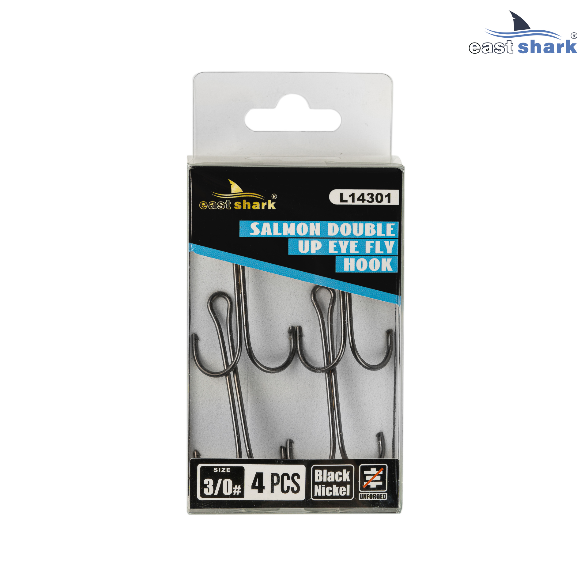 Крючок двойной EastShark Double Hook №3/0 (уп.4 шт)
