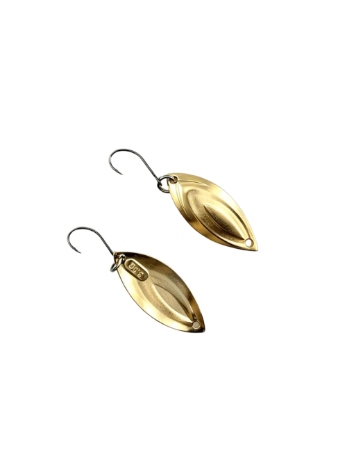Блесна колеблющаяся EastShark Leaf Blade 3,5 г Gold (уп. 2 шт) 