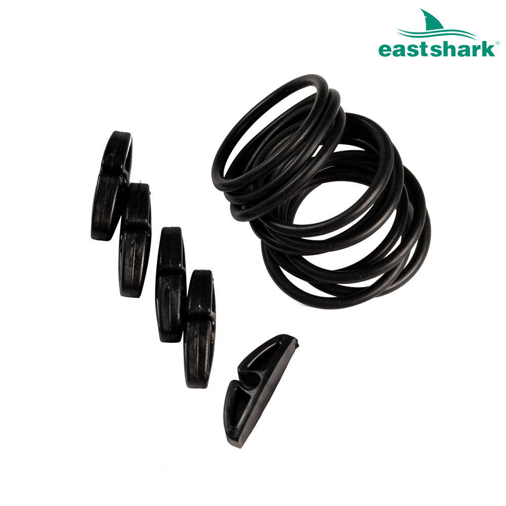 Крепление для крючка на спиннинг ES 9031 черный