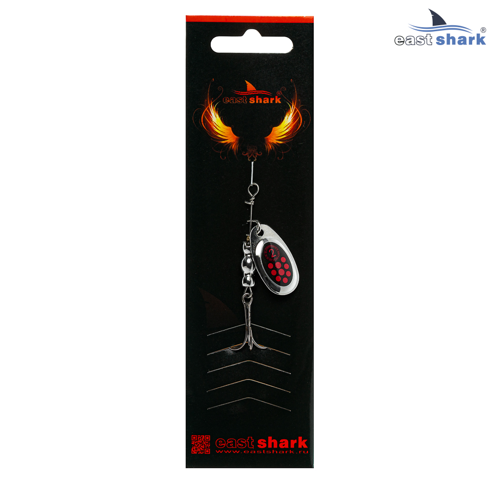 Блесна вращающаяся (уп./5шт.) EastShark Screw размер-2 col.#725
