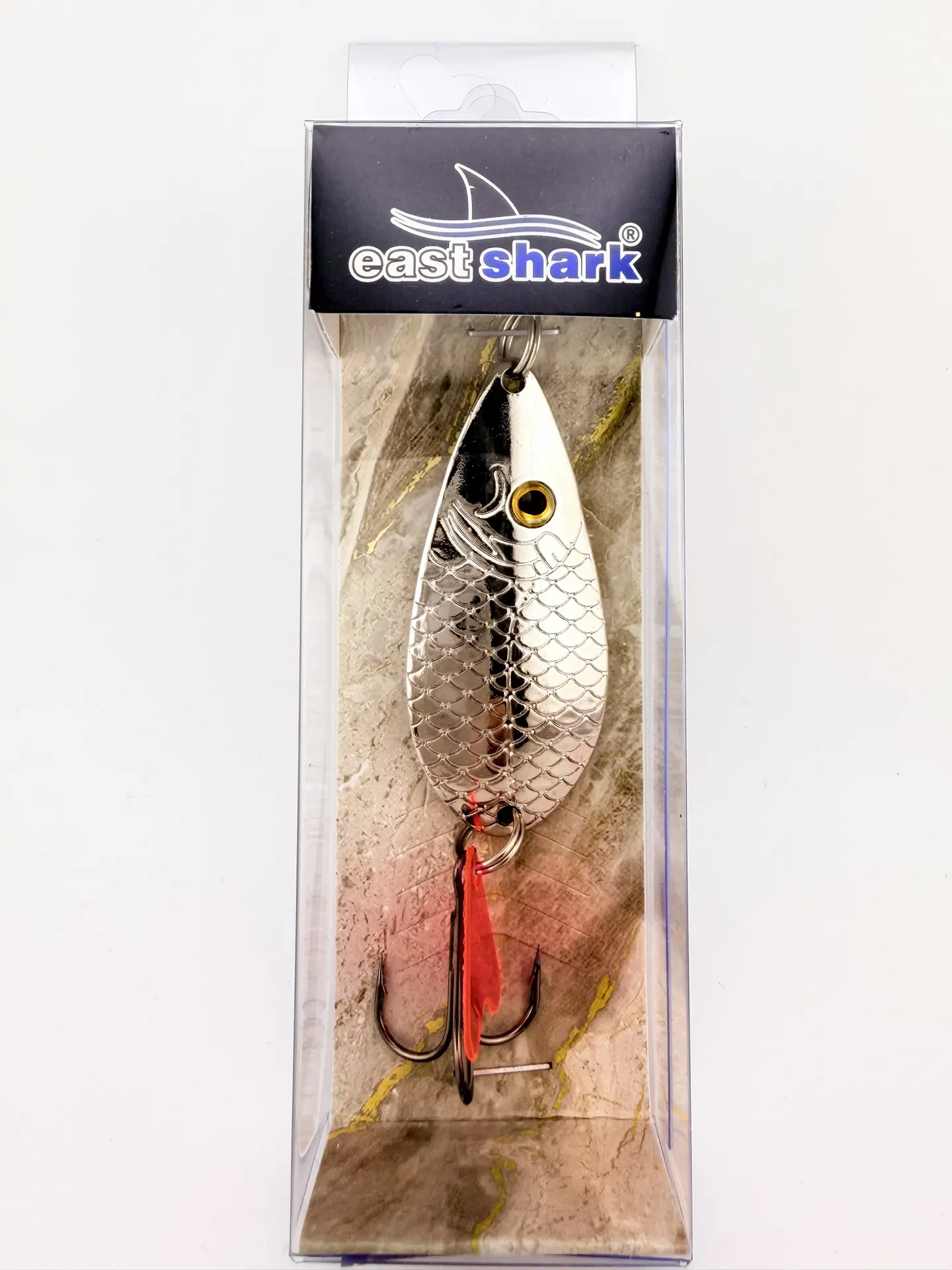 1021 Блесна колеблющаяся ES Atom 10 г 50 мм #01