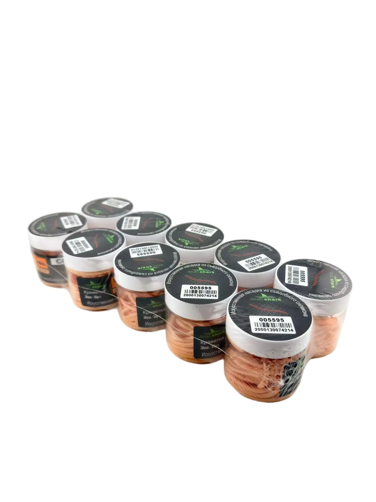 Искусственная насадка Червь 50 мм C02 (уп./10шт.)