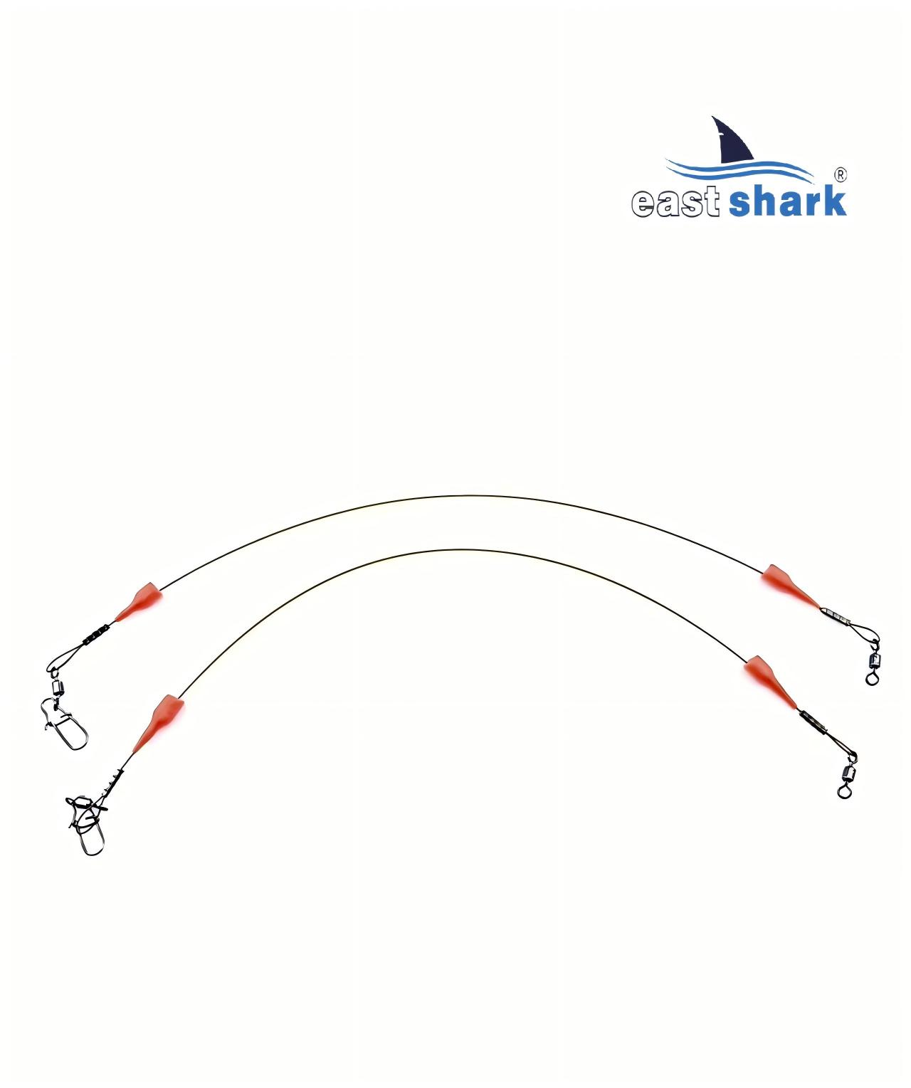 Поводок EastShark MDGS-титановый 0.39*26см