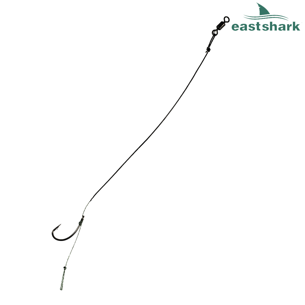 Поводок карповый 15 lb №8 (уп./2шт.)