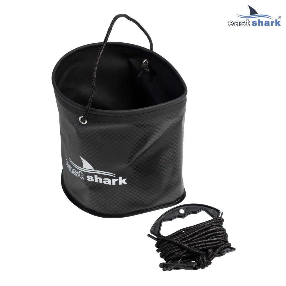 Ведро EastShark черное GB 20*20 см