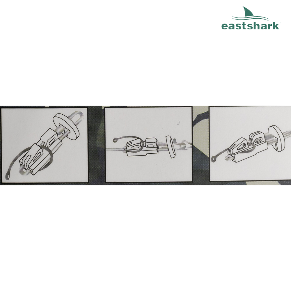 Клипса для дальнего заброса (Splash down solo bait clips) цвет желтый