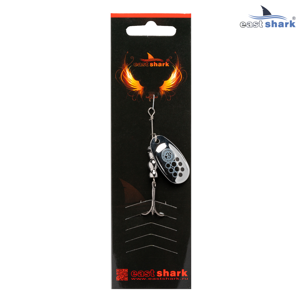 Блесна вращающаяся (уп./5шт.) EastShark Screw размер-3 col.#730